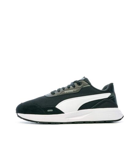 Baskets noir homme puma runtamed