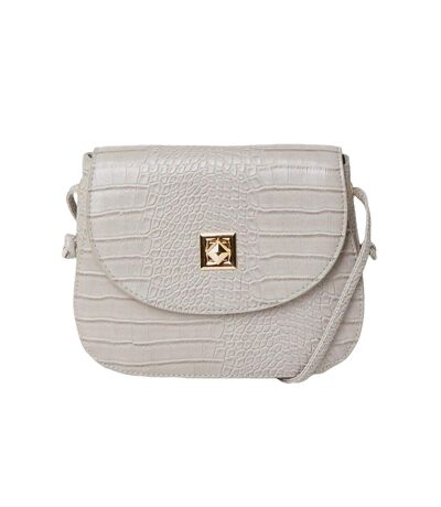 Womens/ladies tiffany crocodile print crossbody bag one size grey Dorothy Perkins