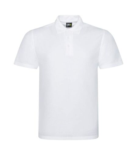 Polo manches courtes hommes blanc Pro RTX