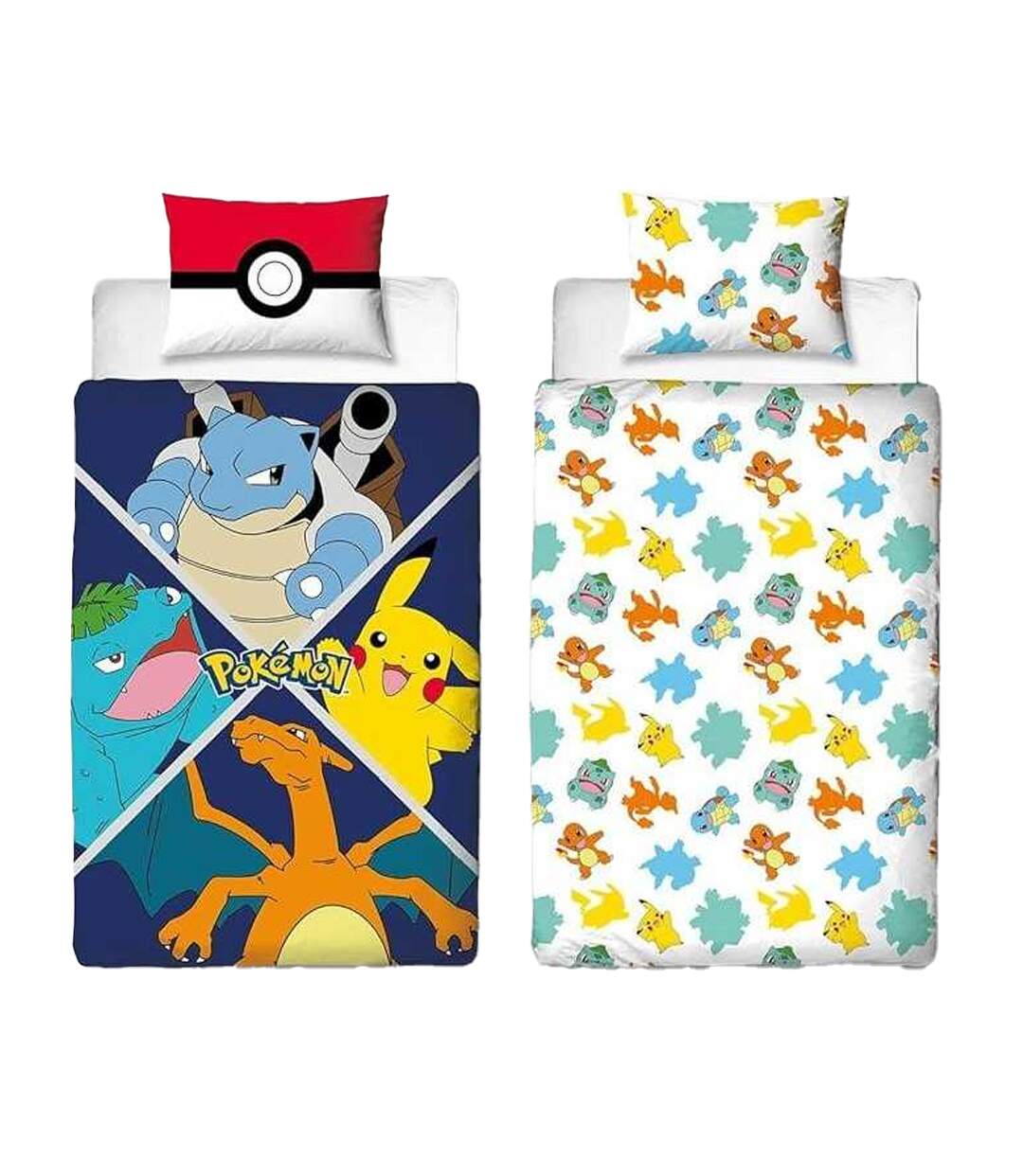 Master Reversible Duvet Set Multicoloured Pokemon-3