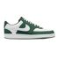 Mens Vision Low Leather Trainers White Green Nike-1