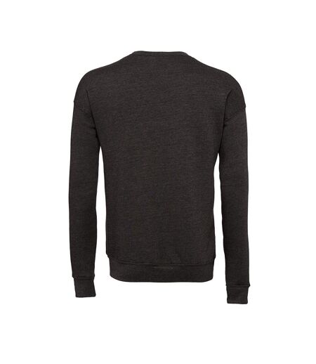 Sweatshirt Unisexe Gris Foncé Chiné Bella + Canvas