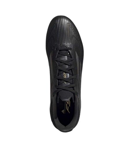 Chaussures De Foot Pour Terrain Ferme Messi F50 Homme Noir Argenté Adidas