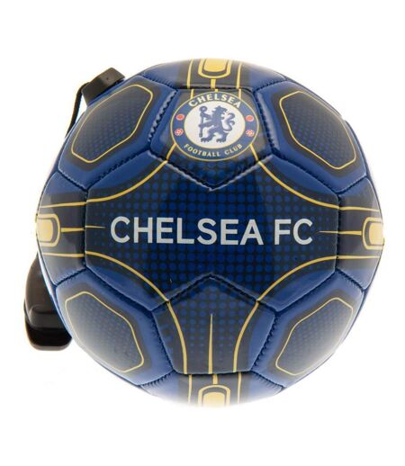 Chelsea FC - Ballon d'entraînement SKILLS (Bleu / Bleu marine / Jaune) (Taille 2) - UTTA8144