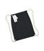 Earthaware Organic Gymsac One Size Black Natural Westford Mill-1