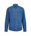 Mens Denim Shirt Mid Blue Replay-1