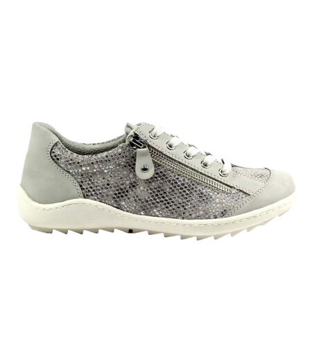 Baskets tate femme gris Lunar