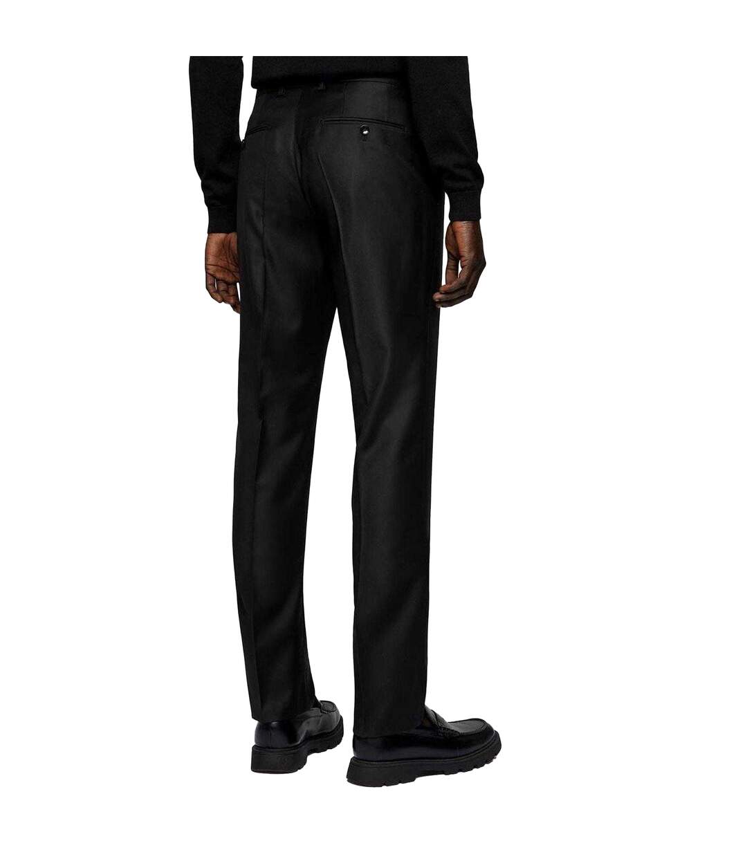 Mens T-lone Regular Trousers Black Boss-2