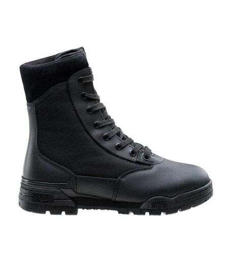 Mens Classic Grain Leather Boots Black Magnum