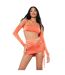 Mini Jupe Femme Orange Missy Empire-1