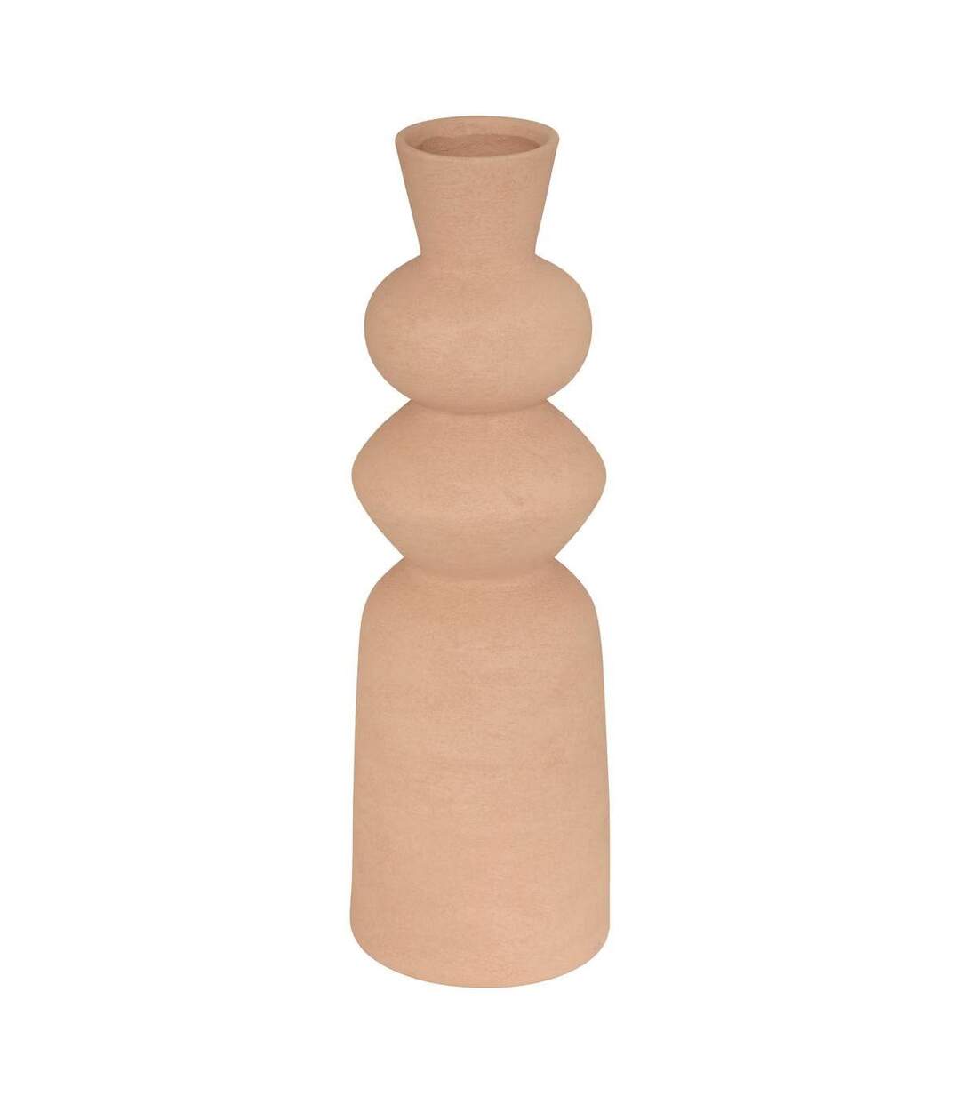 Vase Déco en Céramique Ezia 48cm Caramel-1