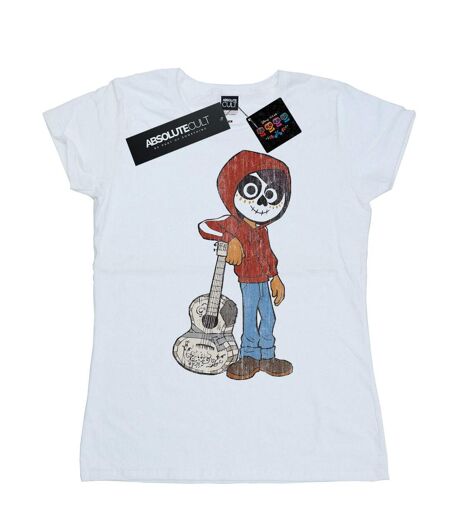 Disney - T-shirt COCO MIGUEL WITH GUITAR - Femme (Blanc) - UTBI14434