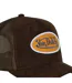 Casquette trucker filet en suédine avec patch Fur Ganache Vondutch-3