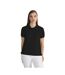 Polo À Manches Courtes  Pour Femme Noir SG-1