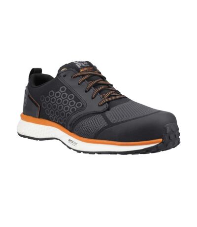 Mens reaxion safety trainers black/orange Timberland Pro