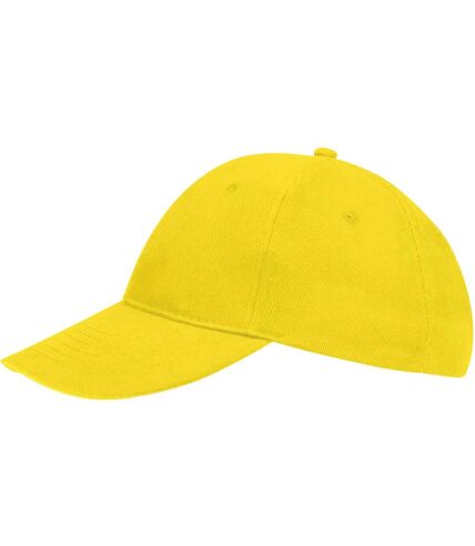 Casquette de baseball buffalo unisexe jaune SOLS