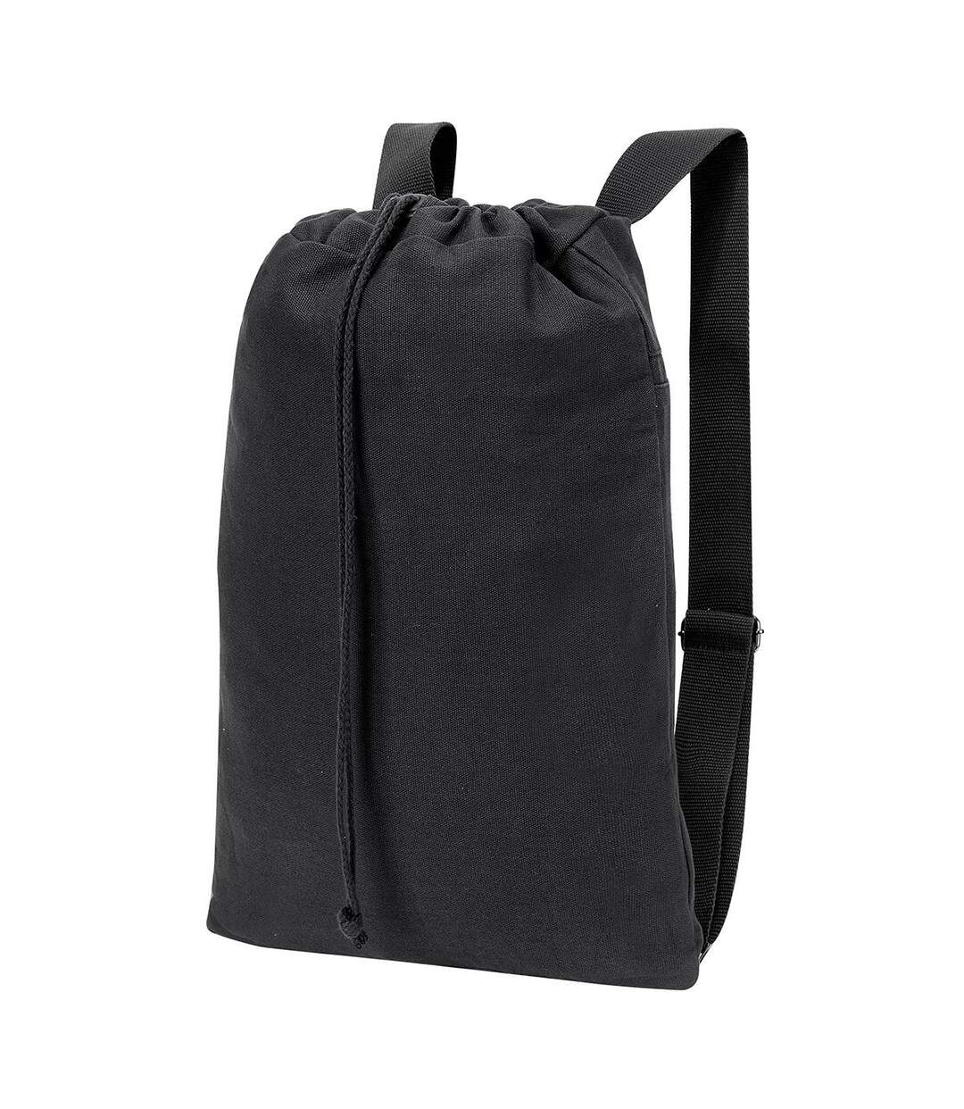 Sac à dos en toile 5897 - noir-1