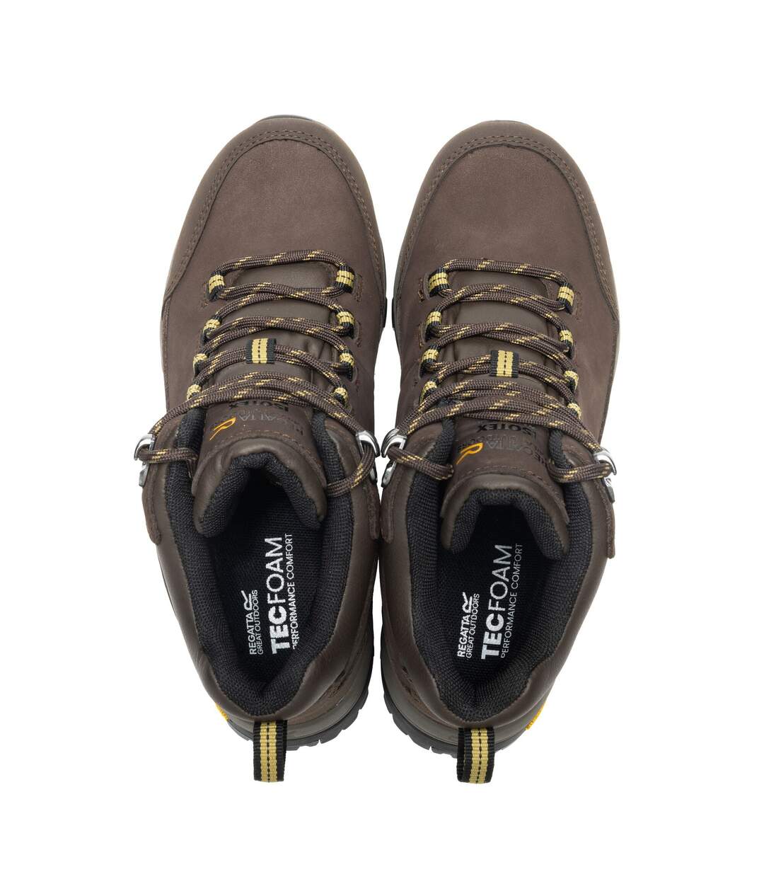 Chaussures Montantes De Marche Burrell Femme Marron Regatta-4