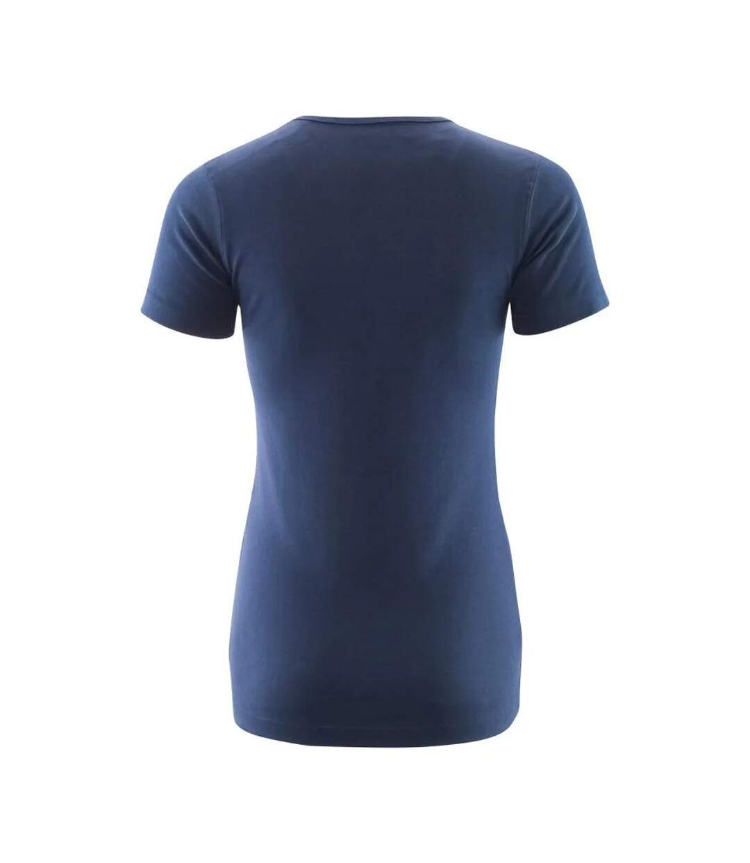 Womens/ladies Crossover Nice T-shirt Navy Mascot-2