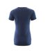 Womens/ladies Crossover Nice T-shirt Navy Mascot-2