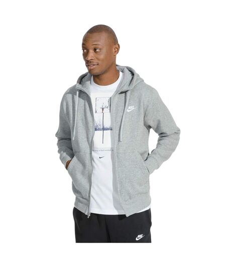 Veste À Capuche Sportswear Club Homme Gris Nike