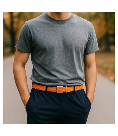 Ceinture Élastique 3 cm – Finition Cuir Synthétique ajustable