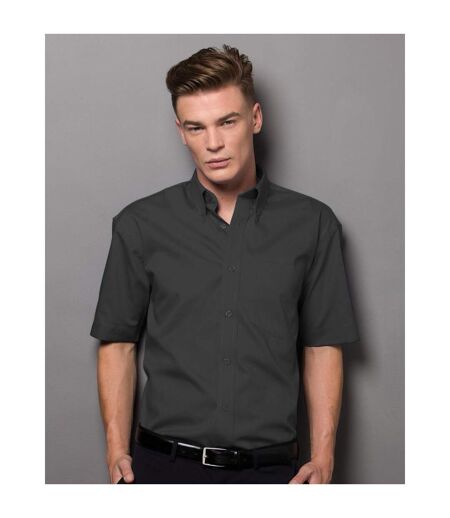 Chemise À Manches Courtes En Popeline  Collection Pour Homme Noir Russell