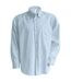 Kariban Mens Long Sleeve Easy Care Oxford Shirt (Oxford Blue) - UTRW719