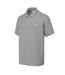 Mens Embroidered Logo Polo Shirt Light Grey Slazenger-3