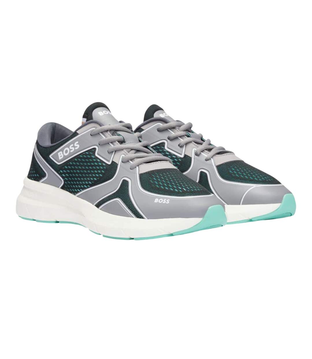 Baskets Owen Homme Gris Boss-1