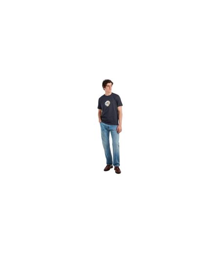 Mens Graphic Print Jersey T-shirt Blue Paul Smith