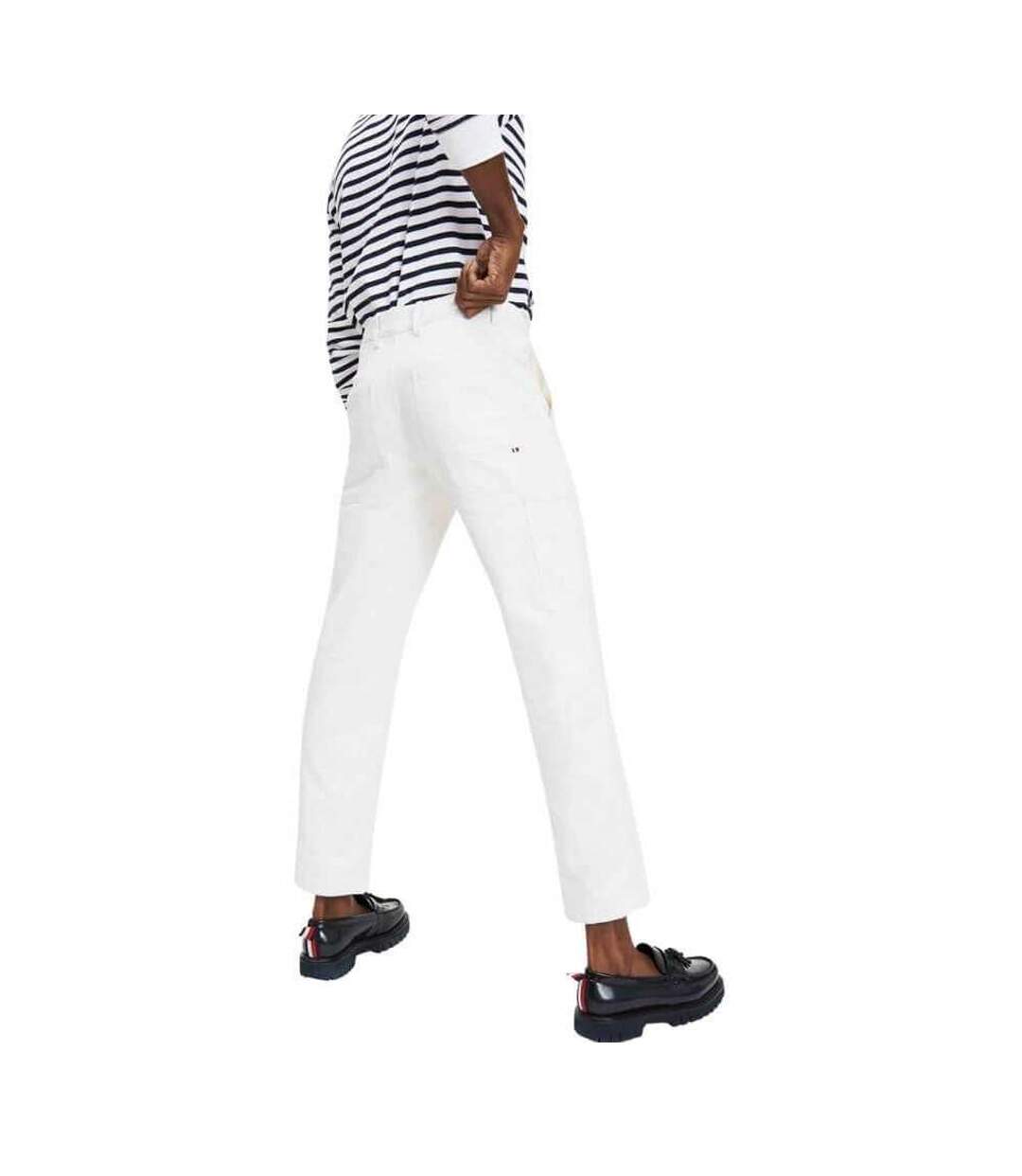 Pantalon Motif/style Logo Homme Écru Tommy Hilfiger-2