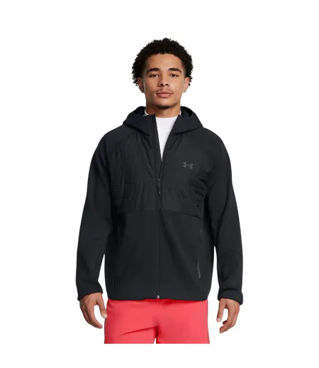 Mens Unstoppable Padded Soft Shell Jacket Black Under Armour