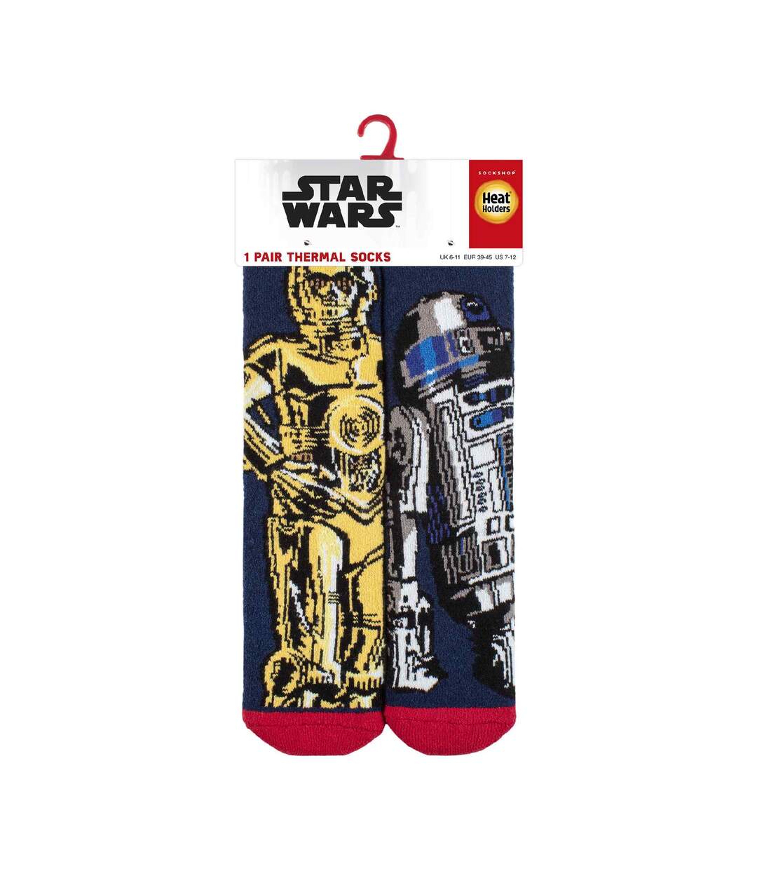 Heat Holders Lite - 1 Paire Chaussettes Star Wars Homme | Hiver Fantaisie Chaude-2