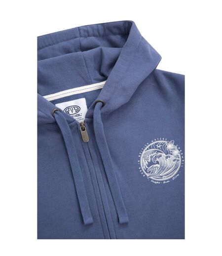 Sweat à capuche maya cornwall femme bleu Animal