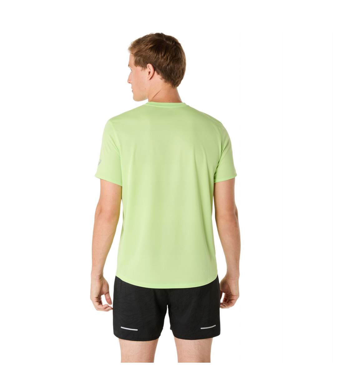T-shirt Motif/style Logo Fujitrail Homme Vert Asics-3