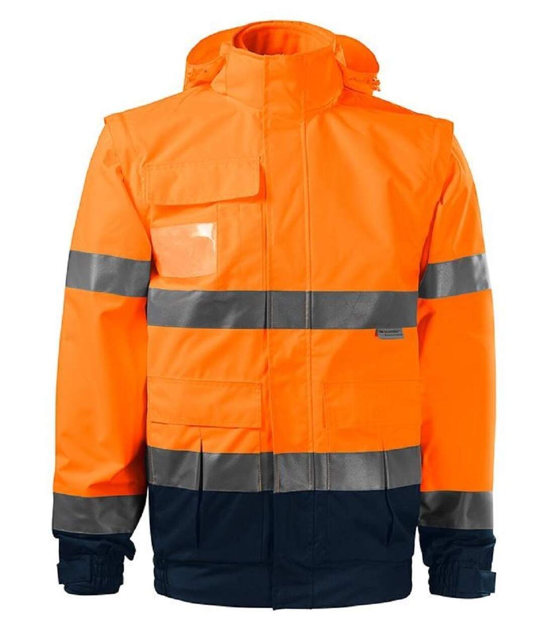 Veste haute visibilité 2 en 1 - Unisexe - MF5V2 - orange fluo-1