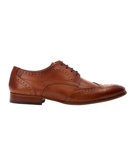 Chaussures brogues barbera homme brun clair Base London