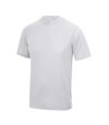 Just Cool Mens Performance Plain T-Shirt (Ash)