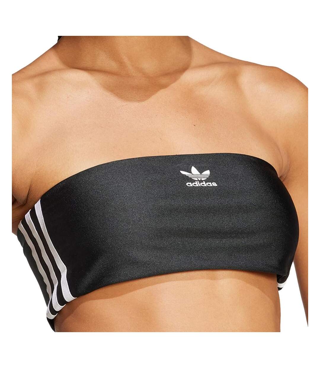 Haut tube noir femme adidas ix7823-1