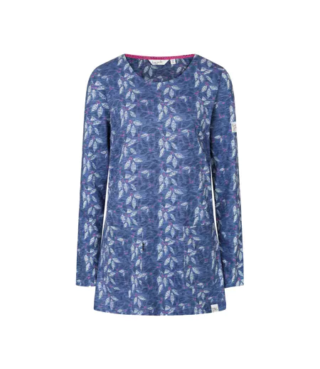 Tunique Motif/style Feuilles Femme Saule Lazy Jacks
