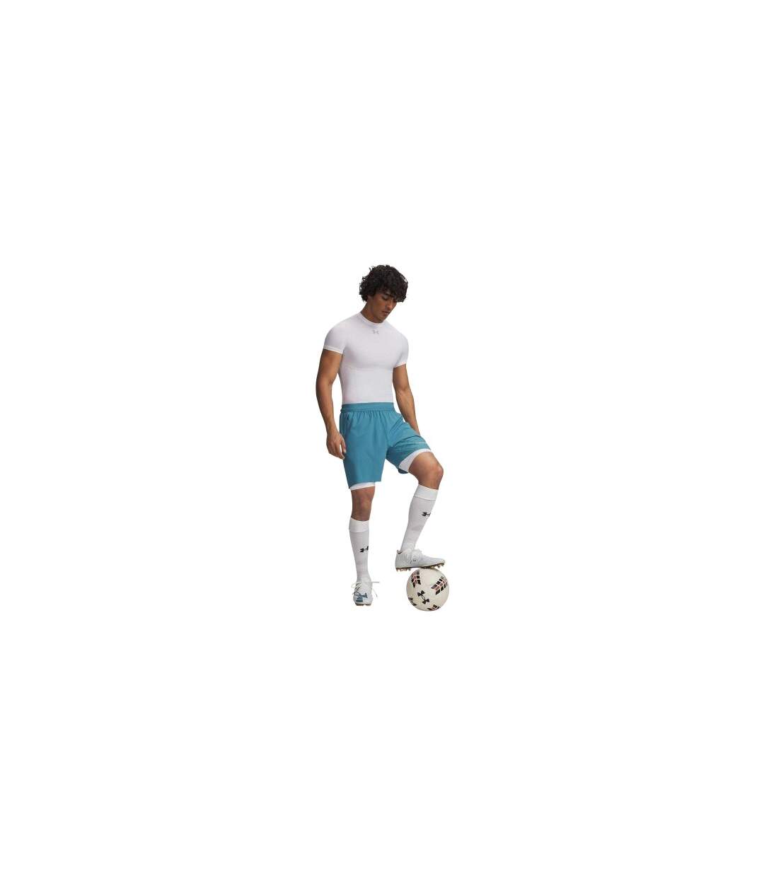 Short Homme Blanc Under Armour-1