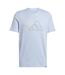 T-shirt Motif/style Logo Homme Bleu Pâle Adidas-2