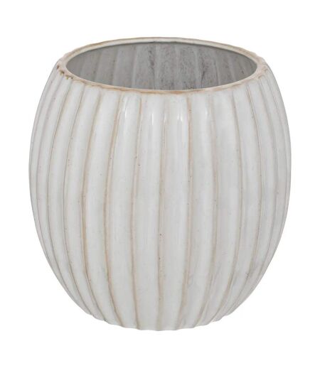 Cache-Pot en Céramique Café 19cm Beige