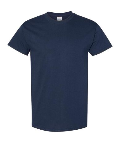 Gildan Mens Heavy Cotton Short Sleeve T-Shirt (Navy)