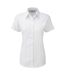Chemisier À Manches Courtes Femme Blanc Russell-1