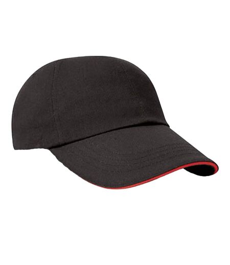 Noir/rouge Result Headwear