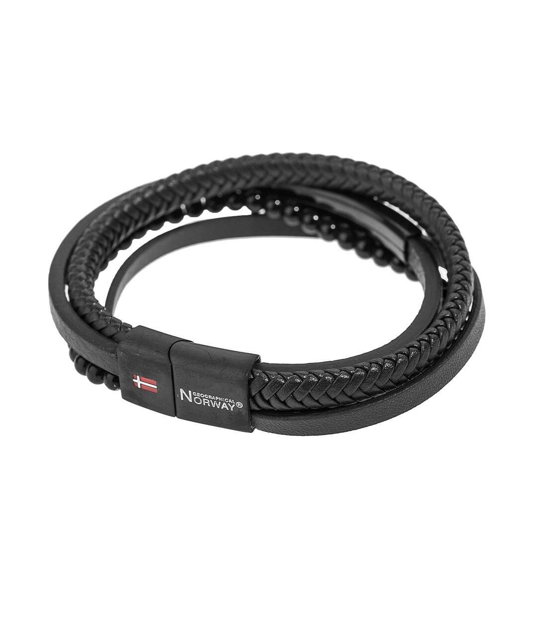 Bracelet noir homme  geographical norway noir sg-315108 - taille unique-2