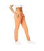 Womens/ladies soft touch sweatpants orange Light And Shade