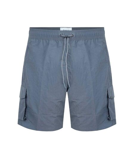 Short À Poches Homme Gris Firetrap